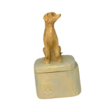 Maxbell Pet Souvenir Jewelry Box Pet Urn Gift Jewelry Case for Earring Charm Pendant