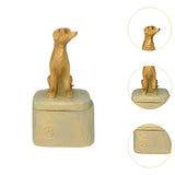 Maxbell Pet Souvenir Jewelry Box Pet Urn Gift Jewelry Case for Earring Charm Pendant