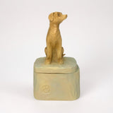 Maxbell Pet Souvenir Jewelry Box Pet Urn Gift Jewelry Case for Earring Charm Pendant