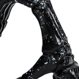 Maxbell Hearts Hand Sculpture Decoration Gifts Halloween Ornament Desk Office Window Black