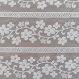 Maxbell Lace Curtain Home Decor Floral Curtain Panel for Living Room Bedroom Wedding 150cmx100cm