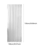 Maxbell Lace Curtain Home Decor Floral Curtain Panel for Living Room Bedroom Wedding 150cmx100cm