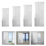 Maxbell Lace Curtain Home Decor Floral Curtain Panel for Living Room Bedroom Wedding 150cmx100cm