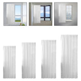 Maxbell Lace Curtain Home Decor Floral Curtain Panel for Living Room Bedroom Wedding 150cmx100cm