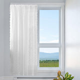Maxbell Lace Curtain Home Decor Floral Curtain Panel for Living Room Bedroom Wedding 150cmx200cm
