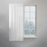 Maxbell Lace Curtain Home Decor Floral Curtain Panel for Living Room Bedroom Wedding 150cmx200cm