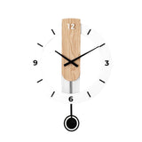 Maxbell Wall Clock Lightweight Mute Minimalist Home Decoration for Study Room Office