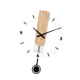 Maxbell Wall Clock Lightweight Mute Minimalist Home Decoration for Study Room Office