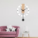 Maxbell Wall Clock Lightweight Mute Minimalist Home Decoration for Study Room Office