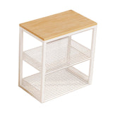 Maxbell Portable Washer Stand Rice Cooker Air Fryer Rack for Office Balcony Bathroom White