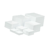 Maxbell 8x Acrylic Nesting Risers Display Stand Cake Collections Buffet Jewelry Rack