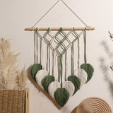 Maxbell Macrame Wall Hanging Hand Woven Tapestry Bohemian for Apartment Dorm Wedding