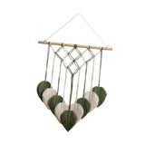 Maxbell Macrame Wall Hanging Hand Woven Tapestry Bohemian for Apartment Dorm Wedding
