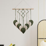 Maxbell Macrame Wall Hanging Hand Woven Tapestry Bohemian for Apartment Dorm Wedding