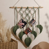 Maxbell Macrame Wall Hanging Hand Woven Tapestry Bohemian for Apartment Dorm Wedding