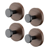 Maxbell 4x Suction Hooks Towel Heavy Duty Scarf Handmade Bags Removable Clothes Rack