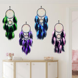 Maxbell Dreamcatcher Wall Decor Decorative Dreamcatcher for Party Home Birthday Gift green