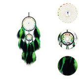 Maxbell Dreamcatcher Wall Decor Decorative Dreamcatcher for Party Home Birthday Gift green