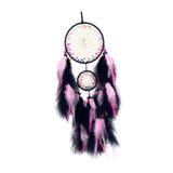 Maxbell Dreamcatcher Wall Decor Decorative Dreamcatcher for Party Home Birthday Gift pink