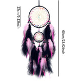 Maxbell Dreamcatcher Wall Decor Decorative Dreamcatcher for Party Home Birthday Gift pink