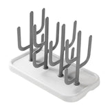 Maxbell Bottle Dry Rack Countertop Easy to Clean Dryer Rack for Cups grey