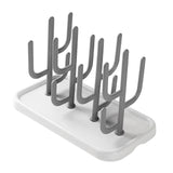 Maxbell Bottle Dry Rack Countertop Easy to Clean Dryer Rack for Cups grey