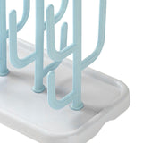 Maxbell Bottle Dry Rack Countertop Easy to Clean Dryer Rack for Cups green