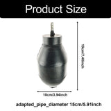 Maxbell Inflatable Pipe Plug Rubber for Municipal Pipes Maintenance Bathroom Kitchen for DN15