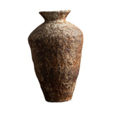 Maxbell Flower Vase Antique Birthday Gift Flowerpot for Table Shelf Farmhouse Office Height 23cm