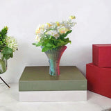 Maxbell Crystal Flower Vase Birthday Gifts Home Decor for Office Living Room Bedroom