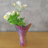 Maxbell Crystal Flower Vase Birthday Gifts Home Decor for Office Living Room Bedroom