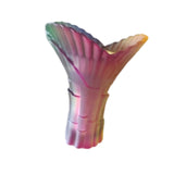 Maxbell Crystal Flower Vase Birthday Gifts Home Decor for Office Living Room Bedroom
