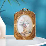 Maxbell Gold Resin Photo Frame Unique Classic Warm for Wedding Anniversaries Friends