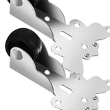 Maxbell 2x Directional Caster Wheels Wear Resistant Smooth Sliding Door Track Roller