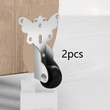 Maxbell 2x Directional Caster Wheels Wear Resistant Smooth Sliding Door Track Roller