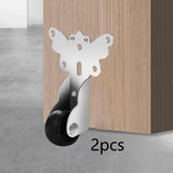 Maxbell 2x Directional Caster Wheels Wear Resistant Smooth Sliding Door Track Roller