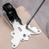 Maxbell 2x Directional Caster Wheels Wear Resistant Smooth Sliding Door Track Roller