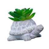 Maxbell Turtle Succulent Planter Pot Cute Simulated for Hotel Gift Table Centerpiece
