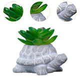 Maxbell Turtle Succulent Planter Pot Cute Simulated for Hotel Gift Table Centerpiece