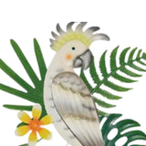 Maxbell Hanging Sculpture Greenery Leaves Flower Sign Office Kitchen Bird Wall Decor Style A