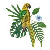 Maxbell Hanging Sculpture Greenery Leaves Flower Sign Office Kitchen Bird Wall Decor Style C