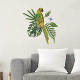 Maxbell Hanging Sculpture Greenery Leaves Flower Sign Office Kitchen Bird Wall Decor Style C