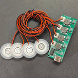 Maxbell Type C USB Humidifier Module 5V DIY Experimental Equipment Atomization Plate Style A