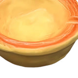 Maxbell Egg Tart Ashtray Decorative Multifunctional Container for Office Hotel Table