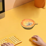 Maxbell Egg Tart Ashtray Decorative Multifunctional Container for Office Hotel Table