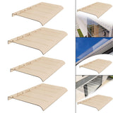 Maxbell Window Awning Door Canopy Window Canopy Exterior for Balcony Exterior Garage 35x40cm