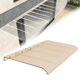 Maxbell Window Awning Door Canopy Window Canopy Exterior for Balcony Exterior Garage 45x50cm
