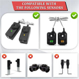 Maxbell 2Pcs Garage Door Sensor Sun Shade Protectors Sun Block for Chamberlain 820CB