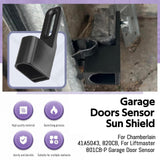 Maxbell 2Pcs Garage Door Sensor Sun Shade Protectors Sun Block for Chamberlain 820CB