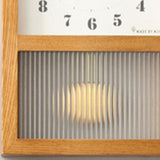 Maxbell Hanging Wall Clock Handcrafted Aesthetic Desk Clock for Bar Living Room Home